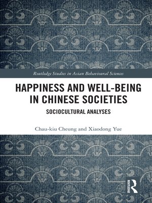 cover image of Happiness and Well-Being in Chinese Societies
